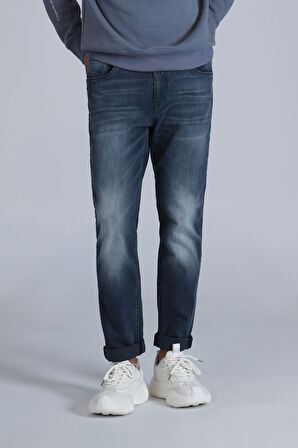 Jasper Smart Jean Erkek Pantolon Slim Fit Mavi