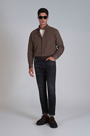 Owen Smart Jean Erkek Pantolon Slim Fit Grey