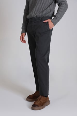 Gabrıel Spor Erkek Chino Pantolon Straight Fit Koyu Yeşil