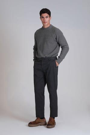 Gabrıel Spor Erkek Chino Pantolon Straight Fit Koyu Yeşil