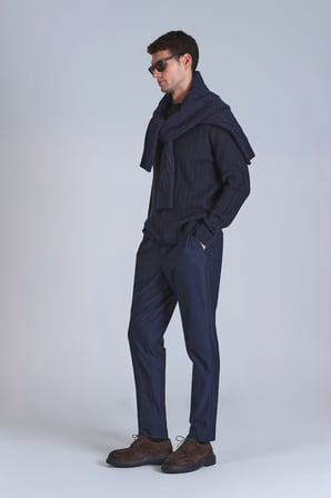 Pier Spor Erkek Chino Pantolon Slim Fit Lacivert