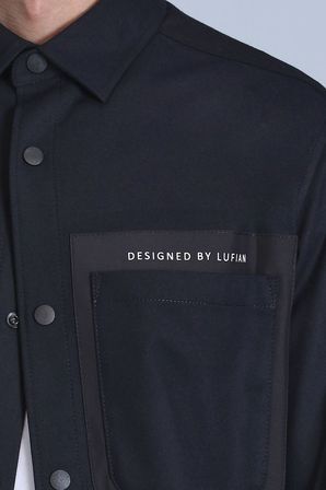 Hard Erkek Basic Gömlek Slim Fit Koyu Lacivert