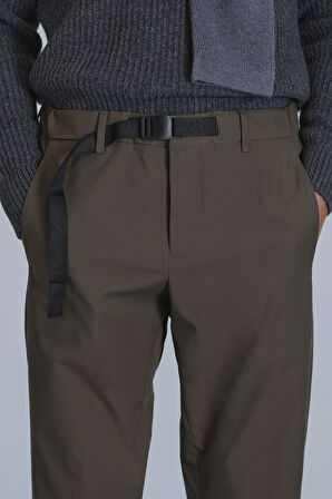 Hıdden Spor Erkek Chino Pantolon Slim Fit Yeşil