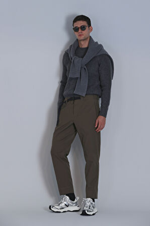 Hıdden Spor Erkek Chino Pantolon Slim Fit Yeşil