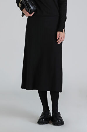 Anna Kadın Etek Siyah