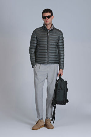 Bert Spor Erkek Chino Pantolon Slim Fit Açık Gri