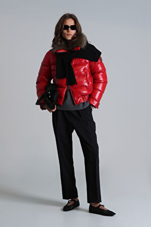 Lufian Kadın Daısy Kaztüyü Mont 122120030 K.Kırmızı