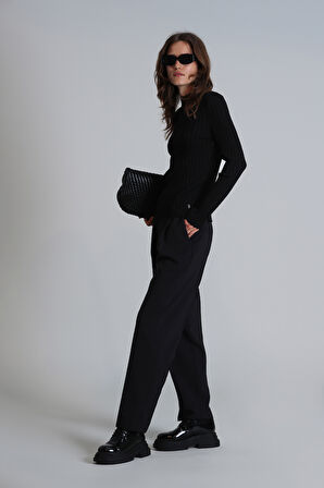 Pamela Kadın Kazak Siyah