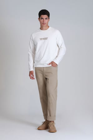 Helt Spor Erkek Chino Pantolon Slim Fit Bej