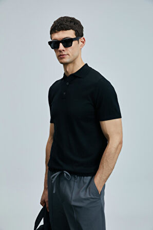 Lufian Derek Erkek Triko T-Shirt