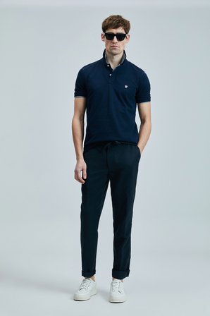 Laon Smart Erkek Polo Tişört Lacivert