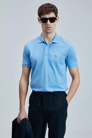 Laon Smart Erkek Polo Tişört Mavi