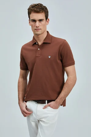 Laon Smart Erkek Polo Tişört Kiremit