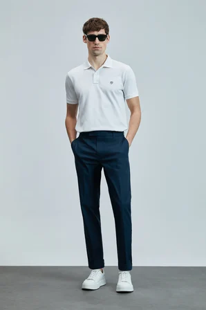 Laon Smart Erkek Polo Tişört Beyaz
