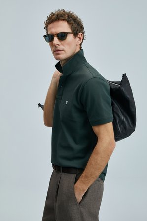 Laon Smart Erkek Polo Tişört Haki