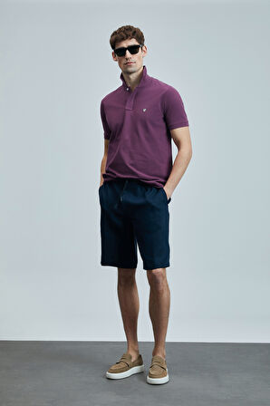 Lufian Erkek Laon Smart Polo T-Shirt 111040206 Bordo