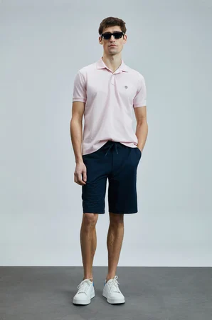 Laon Smart Erkek Polo Tişört Pembe
