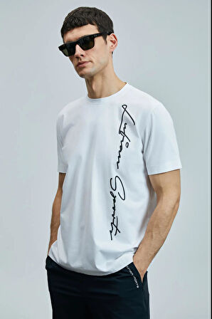 Lufian Justın Modern Grafik T-Shirt 111020231