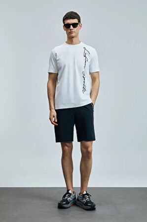 Lufian Justın Modern Grafik T-Shirt 111020231