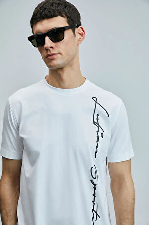 Lufian Justın Modern Grafik T-Shirt 111020231