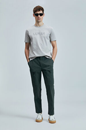 Thınk Modern Grafik T- Shirt Taş