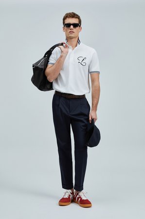 Everes Smart Erkek Polo Tişört Beyaz