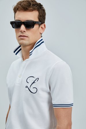 Everes Smart Erkek Polo Tişört Beyaz