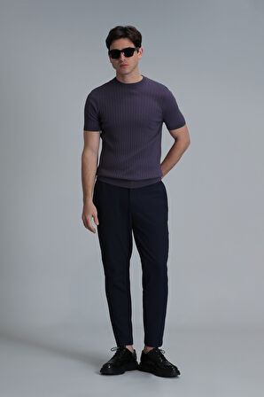 Lufian Hunter Smart Erkek Chino Pantolon Slim Fit Lacivert