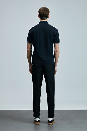 Lufian Erkek Lord Smart Polo T-Shirt 111040207 Lacivert