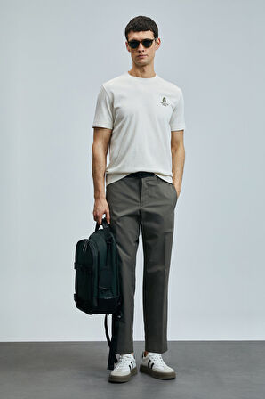 Olıvıa Modern Grafik T- Shirt Ekru