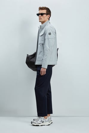 Albert Smart Erkek Chino Pantolon Comfort Pileli Lacivert