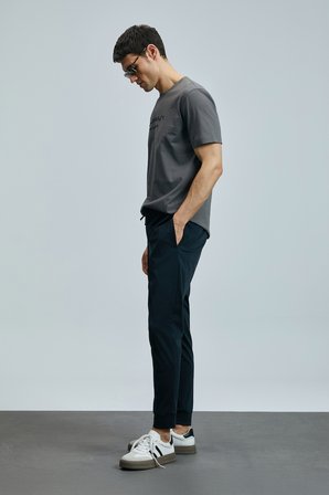 Pıto Smart Erkek Chino Pantolon Slim Fit Siyah