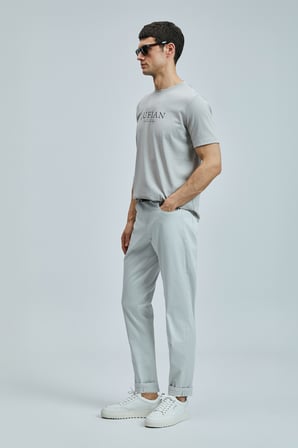 Helt Spor 5 Cep Erkek Pantolon Slim Fit Stone