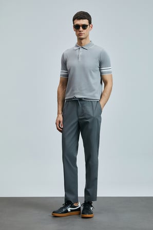 Marco Smart Erkek Chino Pantolon Slim Fit Yeşil