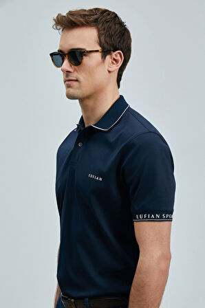 Lufian Erkek Hold Smart Polo T-Shirt 111040226 Lacivert