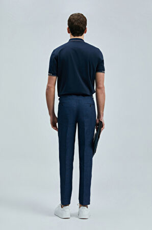 Lufian Erkek Hold Smart Polo T-Shirt 111040226 Lacivert