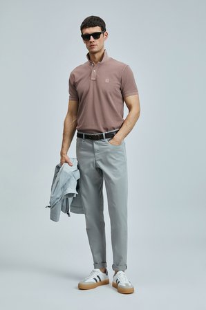 Helt Spor 5 Cep Erkek Pantolon Slim Fit Grey