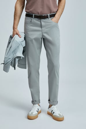 Helt Spor 5 Cep Erkek Pantolon Slim Fit Grey