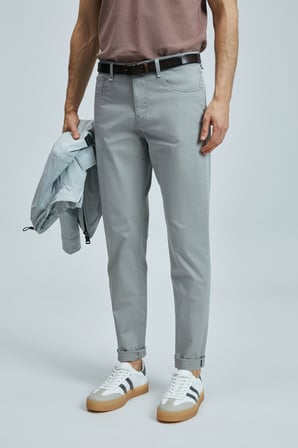 Helt Spor 5 Cep Erkek Pantolon Slim Fit Grey
