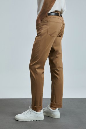 Helt Spor 5 Cep Erkek Pantolon Slim Fit Deve Tüyü