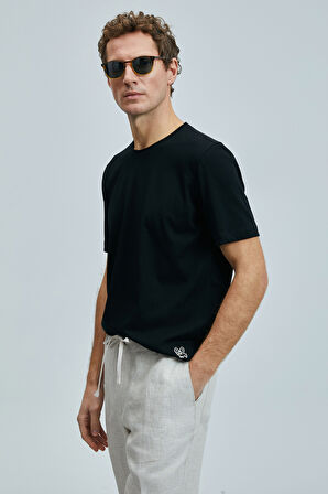 Lufian 111020259 Junya Erkek Basic Tişört Erkek T-Shirt