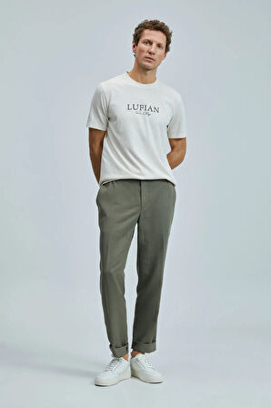 Lufian Love Modern Grafik T- Shirt Ekru 111020238