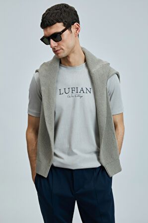 Lufian 111020238 Love Modern Grafik T- Shirt Erkek Tişort