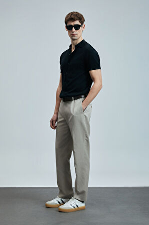 Lufian Hector Erkek Modal Karışımlı Kazak Siyah