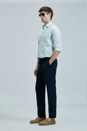 Bert Smart Erkek Chino Pantolon Slim Fit Lacivert