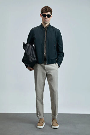 Bert Smart Erkek Chino Pantolon Slim Fit Bej