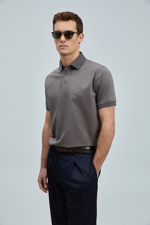 Luna Smart Erkek Polo Tişört Vizon