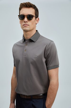 Luna Smart Erkek Polo Tişört Vizon