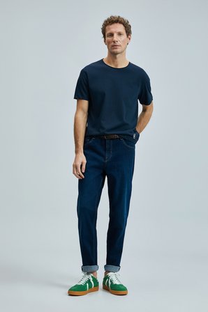 Junya Erkek Basic Tişört Lacivert