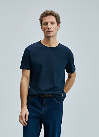 Lufian 111020259 Junya Erkek Basic Tişört Erkek T-Shirt